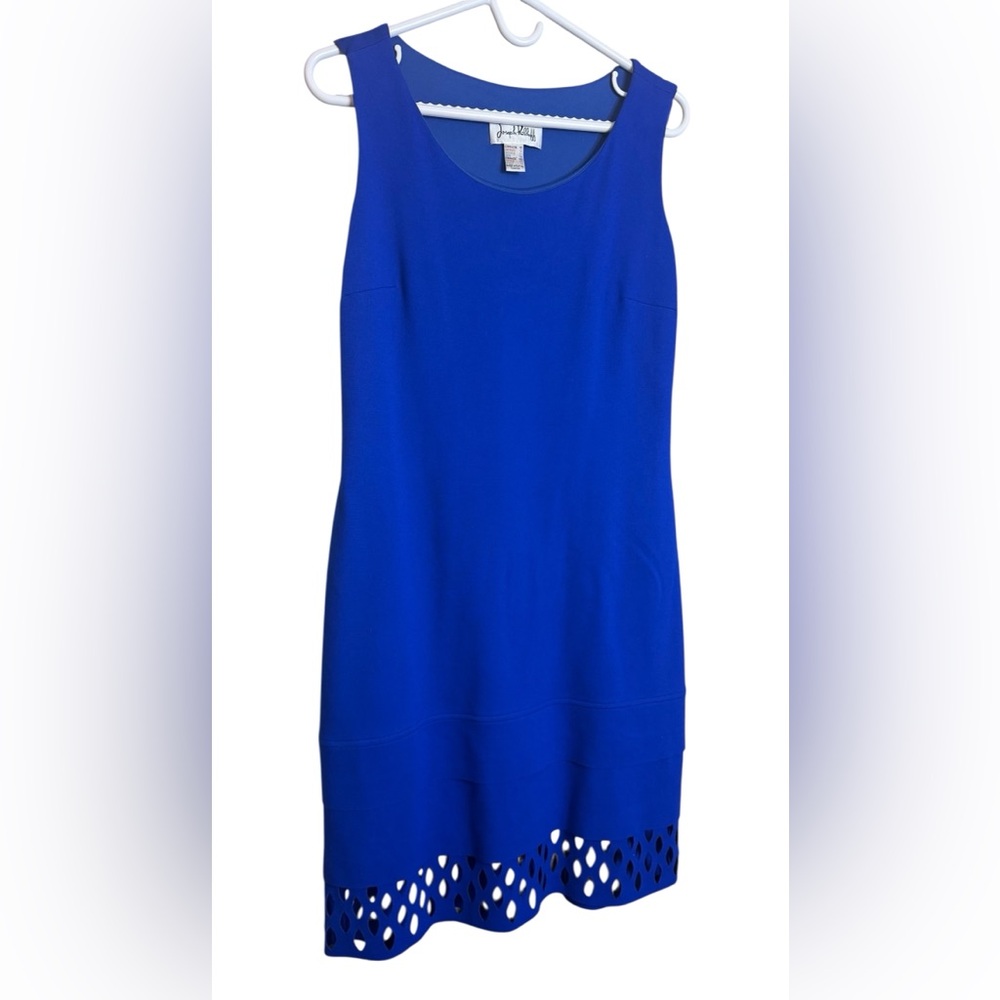 Joseph Ribkoff Cobalt Blue Cutout Detail Cocktail Dress 10